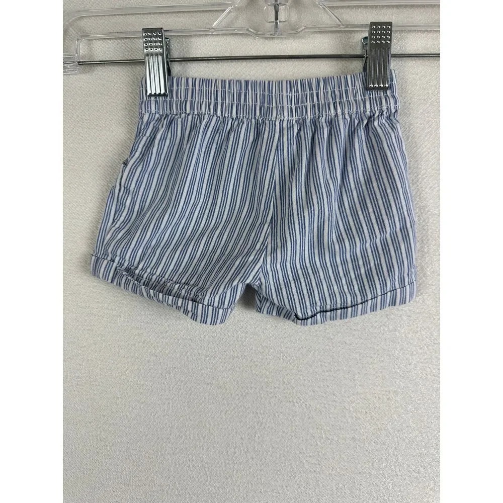 Carter's Shorts Kids Boys 9 Months Navy Stripe‎